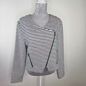 Tart Collections Chic Asymmetrical Stylish Blazer Size Large